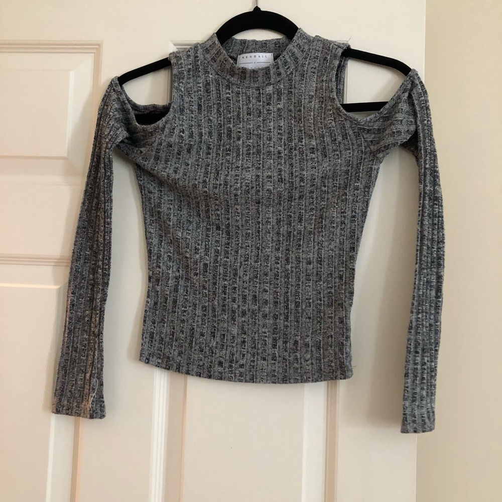 Cold shoulder Kendall & Kylie top